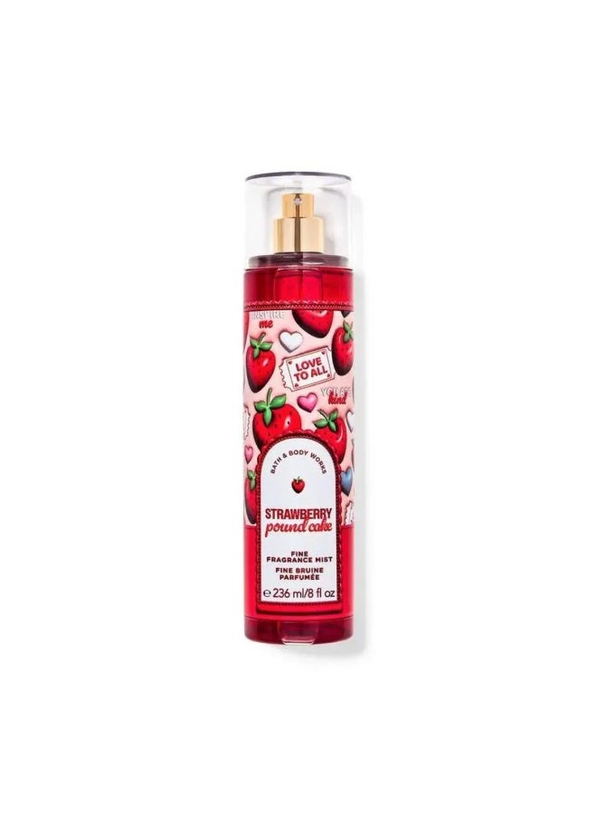 Strawberry Pound Cake Fine Fragrance Mist 236ml